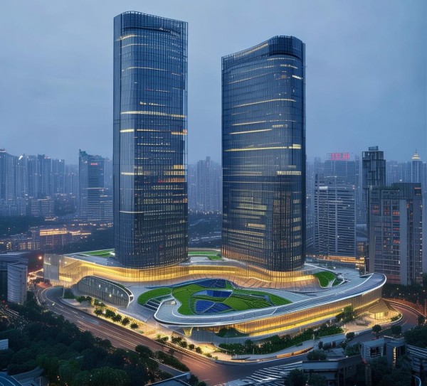 厦门商贸中心工程项目，国际商业对话的前沿创新